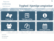 Tablet Screenshot of lindevang.toender.dk