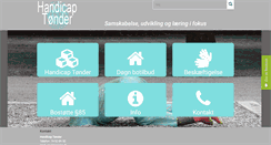 Desktop Screenshot of handicaptoender.toender.dk